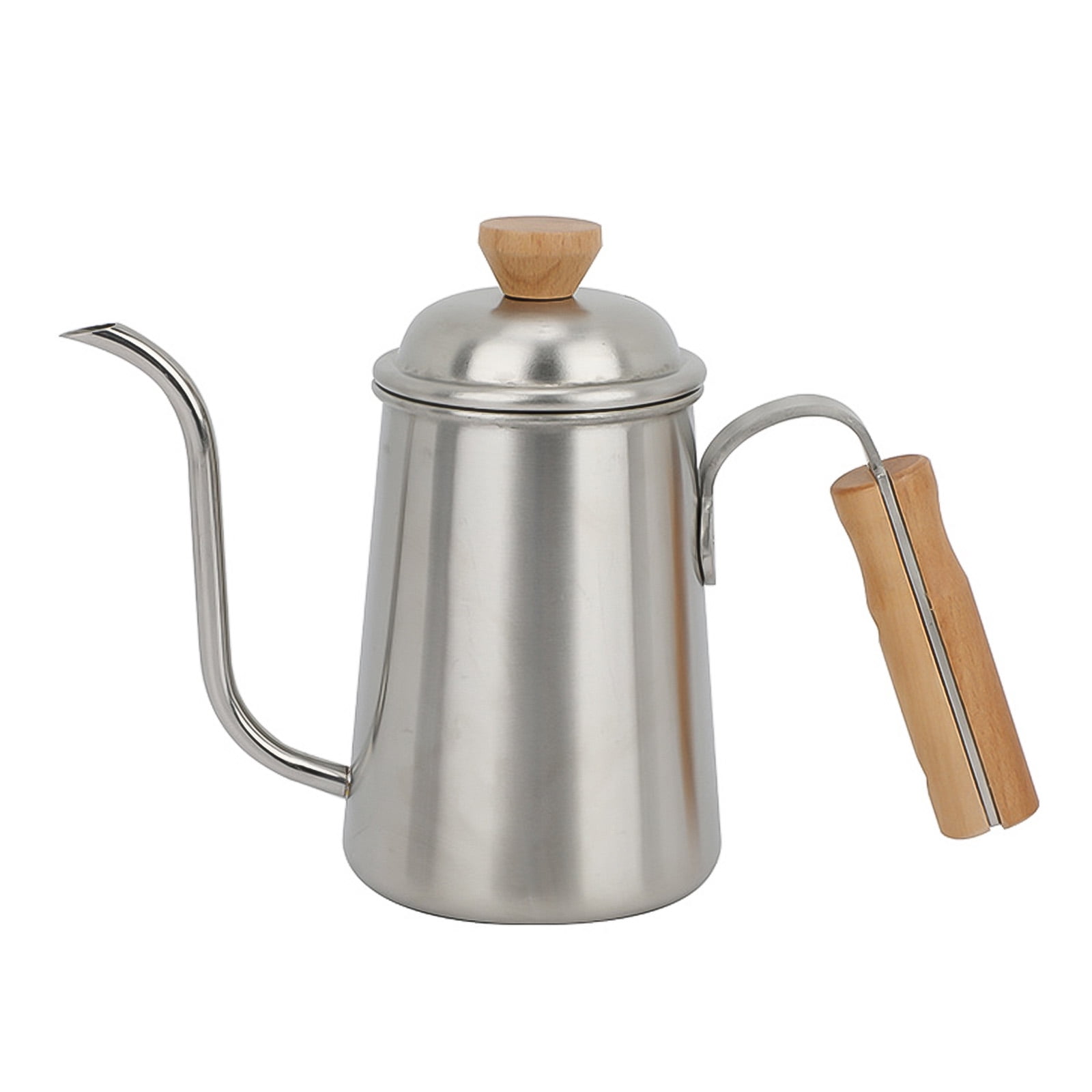 FANCY Largecapacity Wooden Handle Coffee Pot 304 Stainless Steel