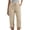 Khaki -AD04, variant on Cotton Linen Capri Pants for Women Petite Summer Pedal Capris 2026 Elastic High Waist Wide Leg Crop Trouser with Pockets Khaki S