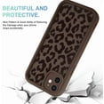 thumbnail image 3 of Compatible with iPhone 13 Case, Cheetah Print Shockproof Soft TPU Protective Case for Women Girls, Slim Anti Scratch Leopard Case for iPhone 13 6.1 Inch, Hot Pink, 3 of 7