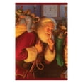 thumbnail image 1 of Toland Home Garden Secret Santa 28 x 40 Inch Decorative Christmas Eve Gift House Flag, 1 of 1