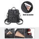 thumbnail image 4 of Guardurnaity Mochila impermeable de PU para mujer, ideal para la escuela y viajes. Mochila tipo bolso. Bolsos de hombro para mujer. Mochilas café, 4 of 6