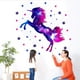 thumbnail image 5 of Etiqueta de la pared del cielo estrellado del unicornio Sailing Decoración para la habitación de los niños Electrónica, 5 of 6