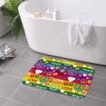 thumbnail image 7 of Non Slip Door Mat, Rainbow peace sign cute Fast Drying Bath Tub Mats, Absorbent Bathroom Rugs Entrance Welcome Mat, Bath MatS for Tub, Floor, Home, Kitchen, Hotel,16x24in, 7 of 7