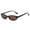 Bk Full Tea, variant on Retro Oval Sunglasses UV400 Protection Unisex PC Frame Streetwear Shades