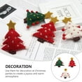 thumbnail image 4 of Gymnture christmas Felt Christmas Tree Ornaments Xmas Tree Figurines DIY Holiday Hanging, 4 of 11