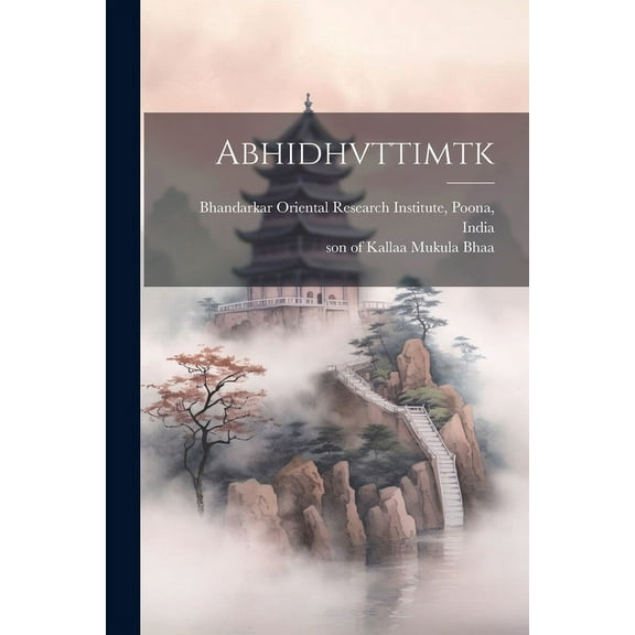 Abhidhvttimtk (Paperback)