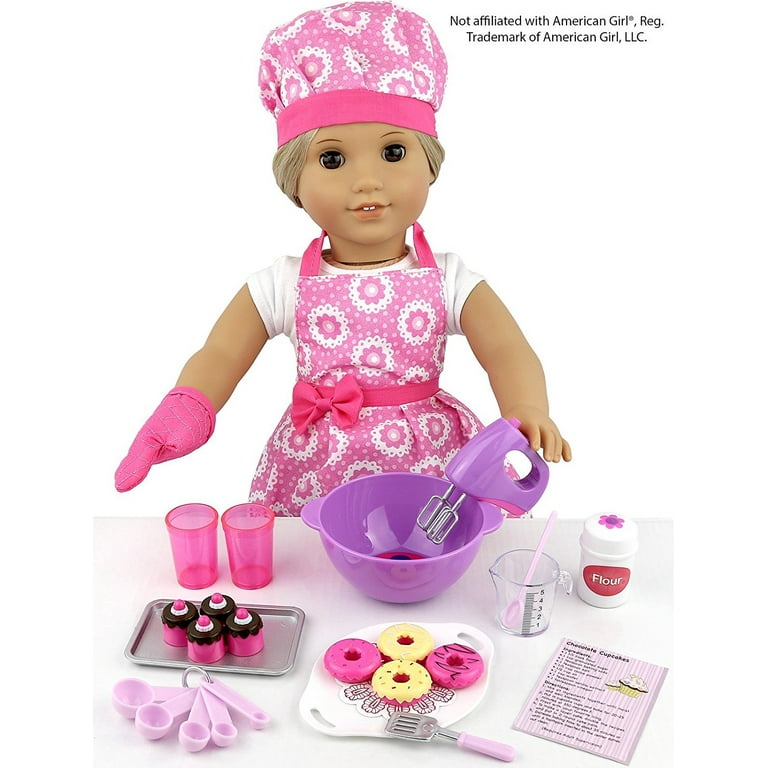 Master Baker Set, 18-inch Doll Baking Accessories