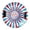 White, variant on Christmas Snow Tube, Inflatable Ski Ring Sled with Handles, Thickened Winter Snow Sled for Snow Play and Sledding