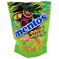 thumbnail image 2 of 2pk Mentos Sour Tones Candy, Imported Chewy Sour Fruit Candy, 4.39 oz Bags, Green Apple, Strawberry & Orange Flavors, International Candy Snack, 2 of 4
