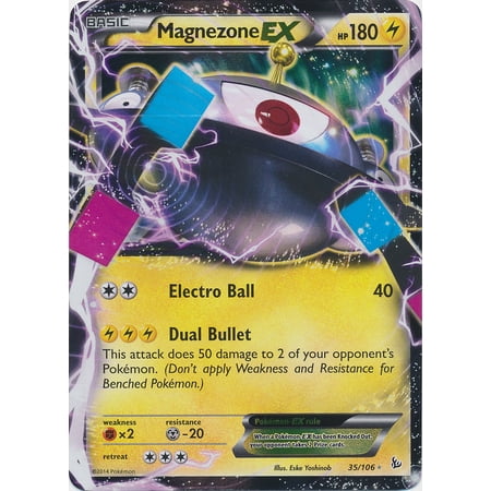 Pokemon X & Y Flashfire Single Card Rare Holo ex Magnezone EX