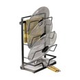 thumbnail image 1 of Organizador de ollas y sartenes CHAO Blackhousolution estante expandible para tapas con 3 divisores ajustables, 1 of 4