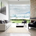 thumbnail image 7 of Ahgly Company Machine Washable Indoor Rectangle Contemporary Blanched Almond Beige Area Rugs, 4' x 6', 7 of 7