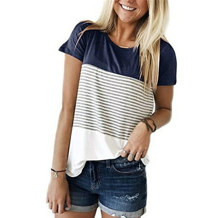 

Bmnmsl Women Maternity Breastfeeding Tee Nursing Tops Short Sleeve T-shirt