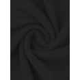 thumbnail image 5 of DARING DIVA Women's Plus Sleeveless Crew Neck Jumpsuit with Pockets 1X Black, 5 of 6