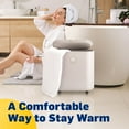 thumbnail image 3 of LiveFine 2-Bar Bucket Style Towel Heater with LED Display, 3 of 5