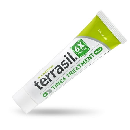 Terrasil® Tinea Treatment MAX Strength with All-Natural Activated Minerals® 6X Faster Relief of Tinea Symptoms (14gm