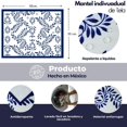 thumbnail image 5 of Manteles Individuales para Mesa, 4 pz Tapete Rectangular de Tela Fina Premium, Resistente e Impermeable, Medida 35 cm x 45 cm, 5 of 5