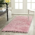 thumbnail image 4 of SAFAVIEH Glen Solid Plush Shag Area Rug, Pink, 8'6" x 11'6", 4 of 9