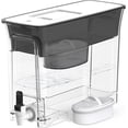 thumbnail image 1 of Dispensador de filtro de agua Waterdrop, 35 tazas, delgado, 4,5 L, negro, 1 of 8