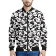thumbnail image 4 of Chaqueta de vuelo con estampado 3D de panda de dibujos animados kawaii para hombre y mujer, estilo harajuku, hip hop, unisex, estilo callejero, 4 of 4