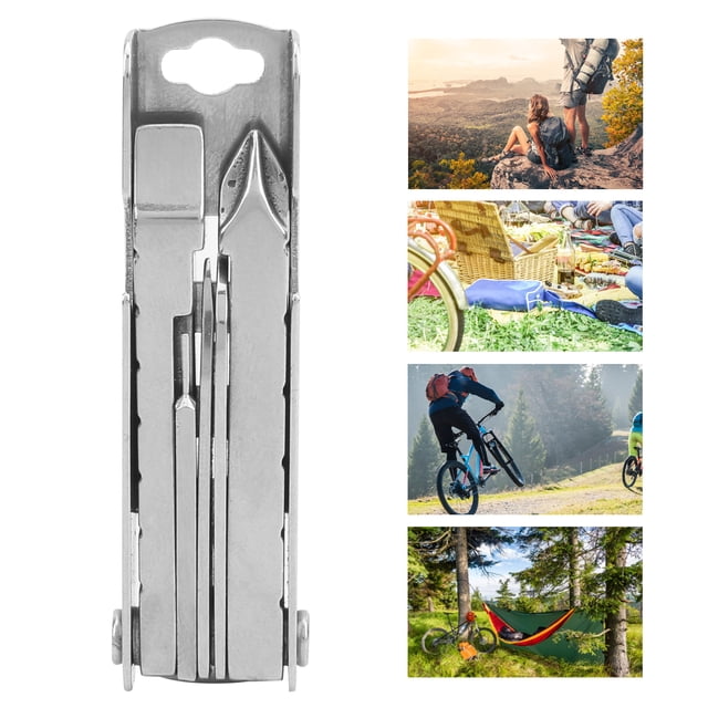 Kit De Herramientas Multifuncional 12 En 1, Destornillador, Cuchillo, Llavero De Acero Inoxidable