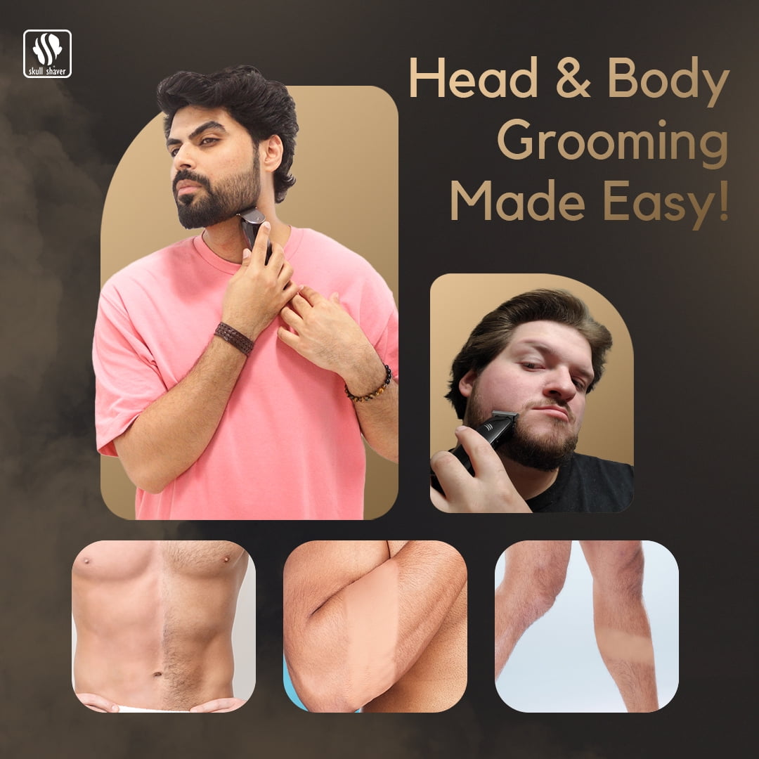 Pitbull Gold PRO + Baby Beast Trimmer combo | Shave & Trim | Verified Seller – Skull Shaver | Refrain From Other Listed Resellers