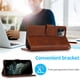 thumbnail image 5 of Funda protectora de cuero magnética para negocios para iPhone 11 12 13 14 15 16 Pro Max Mini XR XS 8 7 Plus SE 2020 Funda tipo billetera con tapa y soporte, 5 of 5