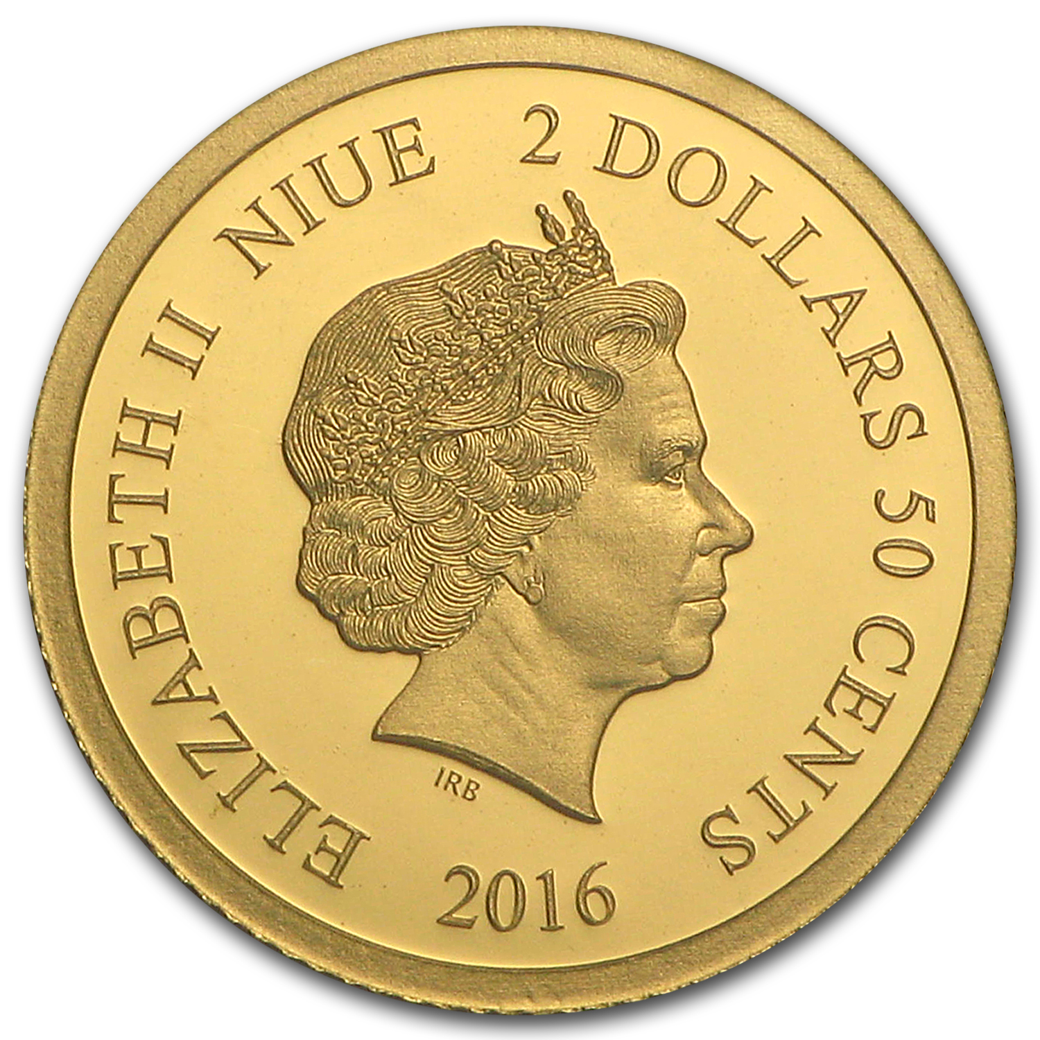 2016 Niue 1/2 g Gold $2.50 Mickey Through the Ages: Band Concert