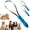 #B, variant on Dual Sided Shedding Blade, Stainless Steel Deshedding Brush with Comfort Grip, Fine and Coarse Teeth Pet Grooming Tool for Long and Short Hair, Dogs, Cats, Horses, Cattle and Sheep (#A)