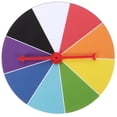 thumbnail image 1 of 1pc Turntable Editable Lottery Wheel Fun Creative Prize Wheel Party Prop, 1 of 8