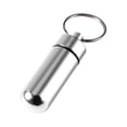 thumbnail image 1 of Boîte à Pilules Portable Étanche Mini Porte-Clés Étui de Rangement pour Comprimés de Voyage Conteneur de Médicaments Parfum Argent, 1 of 3