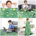 thumbnail image 6 of Frogs Blanket Cute Frogs Gifts Soft Flannel Lightweight Frogs Throw Blanket for Kids Girls Boys All Season Cartoon Animals Blankets for Sofa Couch Bed Decorative Frogs Blanket(30"x40"), 6 of 8