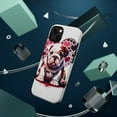 thumbnail image 3 of DistinctInk Tough Case for Apple iPhone 13 MINI (5.4" Screen), Compatible with MagSafe Charging - Valentine's Day Bulldog Puppy, 3 of 6