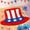 C, variant on Independence Day Outdoor Dirt Resistant Doormat, Bathroom Water Absorbing Cooling Mat Entrance Wear Resistant, Random Edge Locking