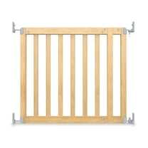Ingenuity The Doorway 36S Series Custom Collection Pet and Baby Gate, Natural Wood Ready for Paint or Stain, Openings from 30-36" Wide, Ages 6-24 Months