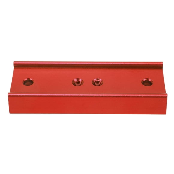 M Buder Placa de Cola de Milano 4.25in (10.8cm) Adaptador de Montaje para Telescopio Ecuatorial Trípode de Aleación de Aluminio Rojo Accesorio de Fotografía Astronómica Profesional
