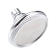 thumbnail image 1 of Cabezal de ducha de alta presión - Cabezal de ducha fijo de cromo anti-fugas de 3.8 pulgadas - Junta de bola metálica ajustable, 1 of 5