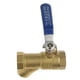 thumbnail image 2 of Válvula de de latón forjado de 3/4 de con para aceite de agua - DN20 , fácil de instalar Zulema Válvula de bola de filtro de latón, 2 of 8