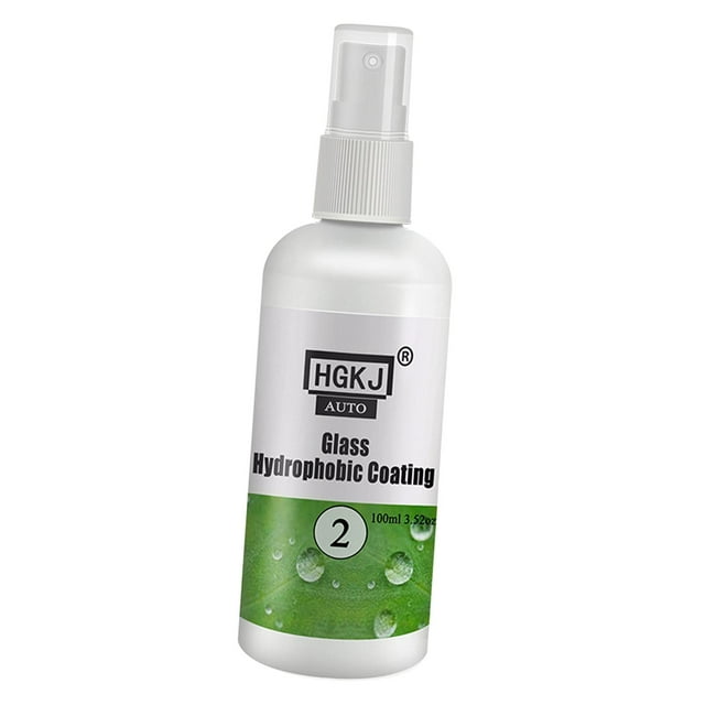 Recubrimiento hidrofóbico de vidrio para vehículos, antiniebla, a prueba de lluvia, apto para visera de ventana 100ml Zulema Aerosol de recubrimiento hidrofóbico