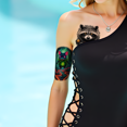thumbnail image 4 of 3 Realistic Temporary Tattoos Waterproof Long Lasting Body Stickers Land Animal Rabbit Mouse Marmot Adult Men Women Tattoo Stickers Arm Forearm Thigh Back, 4 of 5