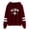 Red, variant on KANE BROWN Double bar sleeve pocket men's and women's retro trendy long sleeved hooded sweatshirt