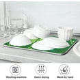 thumbnail image 7 of FREEAMG Patrick's Day Clover Dish Drying Mat for Kitchen, 18 x 24 Inch Microfiber Absorbent Dish Drying Pad, Machine Washable Kitchen Counter Protect Mats, 7 of 7