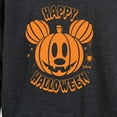 thumbnail image 3 of Mickey & Friends - Mickey Pumpkin - Women's Lightweight French Terry Long Sleeve Shirt, 3 of 5