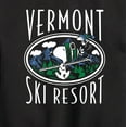 thumbnail image 3 of Peanuts - Snoopy and Woodstock Vermont Ski Resort - Toddler And Youth Crewneck Fleece Sweatshirt, 3 of 6