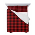 thumbnail image 7 of Red Black Plaid Twin Size Down Alternative Comforter, Lightweight Comforter Quilt Bedding Set with Pillow Shams Vintage Farmhouse Abstract Buffalo Check All Seasons Bed Comforter Duvet Insert 68"x86", 7 of 7