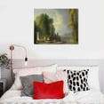 thumbnail image 4 of Nawypu Jean-Honoré Fragonard Blindman's Buff 1 Rococo Canvas Wall Art Prints Poster Gifts Photo Picture Painting Posters Room Decor Home Decorative 24x24inch(60x60cm), 4 of 4