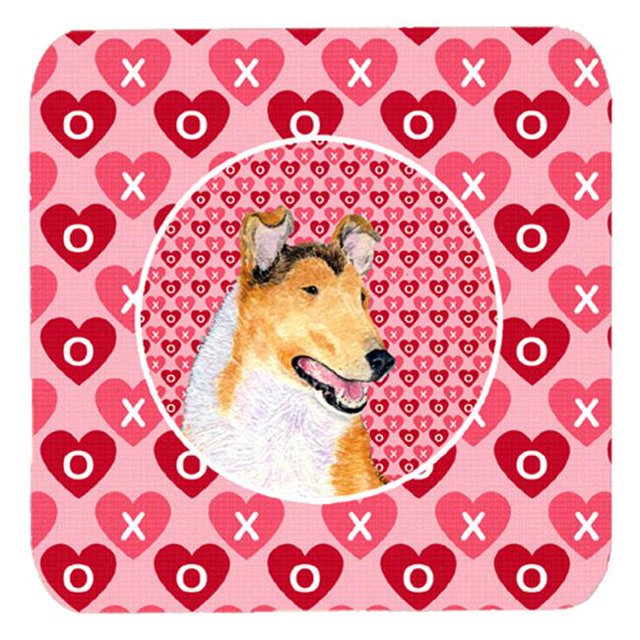 Carolines Treasures SS4470FC Collie Smooth sous-Verres en Mousse - Ensemble de 4