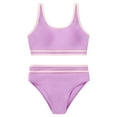 thumbnail image 3 of GYRATEDREAM Big Girls 2Pcs Swimwear Kids Bikini Beach Sets Summer Swimsuits Bathing Suit 8-13Y, 3 of 8