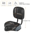 thumbnail image 4 of Asientos de bicicleta cómodos para hombres y mujeres Asiento de bicicleta ancho, 4 of 8