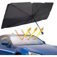 thumbnail image 5 of Sombrilla para parabrisas de coche, sombrilla plegable para coche, bloque UV para parabrisas delantero de coche, parasol de cubierta completa para parabrisas, SUV, camiones, 5 of 5